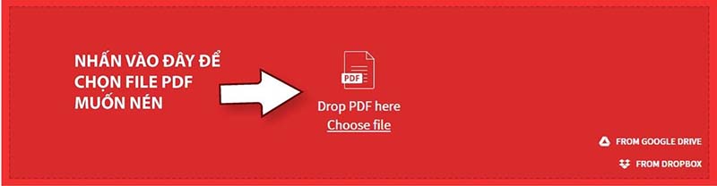 Cách nén file PDF online
