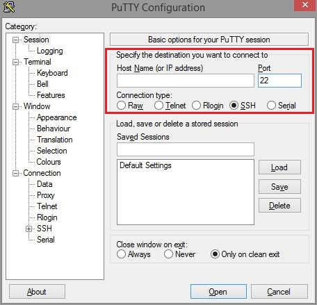 Cài đặt Putty để kết nối SSH