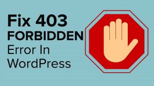 Lỗi 403 Forbidden là gì? Những cách khắc phục lỗi này
