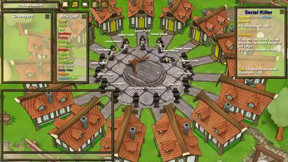 Game online Town of Salem