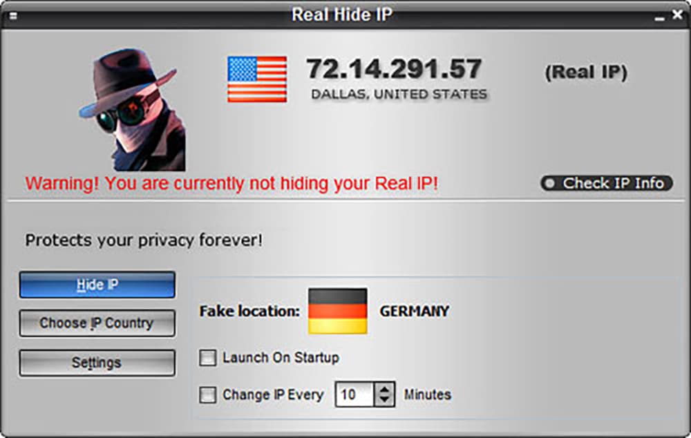 Phần mềm Real Hide IP
