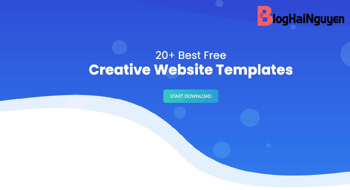 Top 20 trang web tải Template website miễn phí đẹp và tốt nhất hiện nay